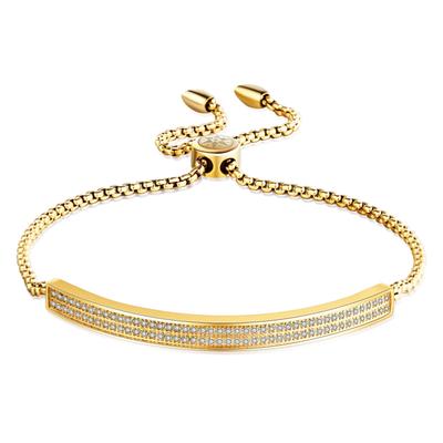 Armband AILORIA "Armband ADRIANA", gold, Armbänder, Damen, Edelstahl, Armband