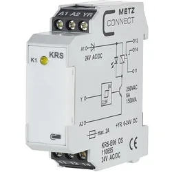 Metz Connect Schwellwertschalter 24, 24 V/AC, V/DC (max) 1 Wechsler 110655 1 St, Relais