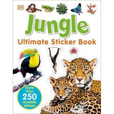 Jungle Ultimate Sticker Book, Taschenbuch von DK, Dorling Kindersley, 978-0-241-28301-1