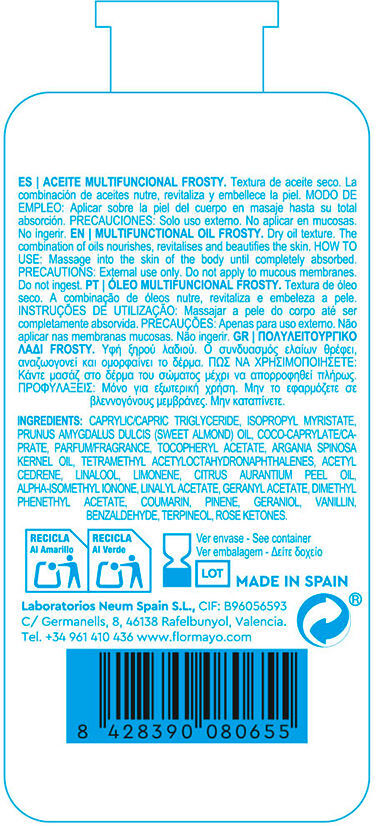 Flor De Mayo Aceite Multifuncional frosty 50 ml
