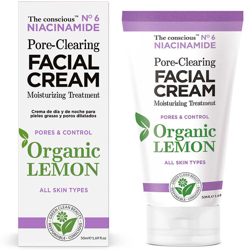The Conscious™ Niacinamide pore-clearing facial cream organic lemon 50 ml