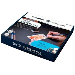 Schneider Geschenkanhänger-Set DIY weiß weiß