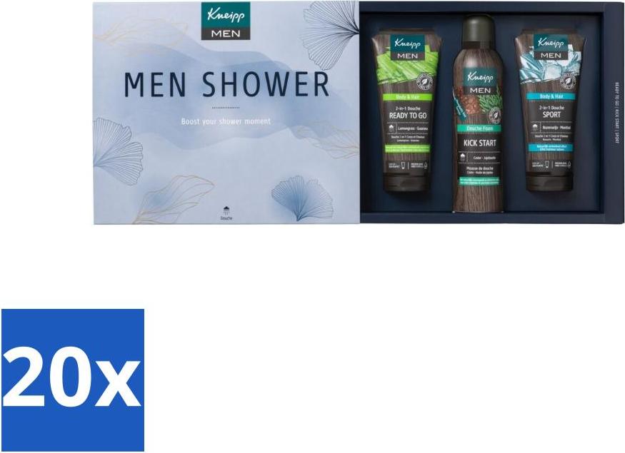 Kneipp - Men Collection Luxus-Geschenkset - Vorteilspack - 20 Stücke