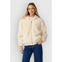 Rip Curl Bossa Nova Fluffy Polar Fleecejacke bone Gr. XXS