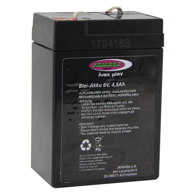Jamara Akku Rideon 6V 4,5Ah Blei Kiddy Jaguar (412303)