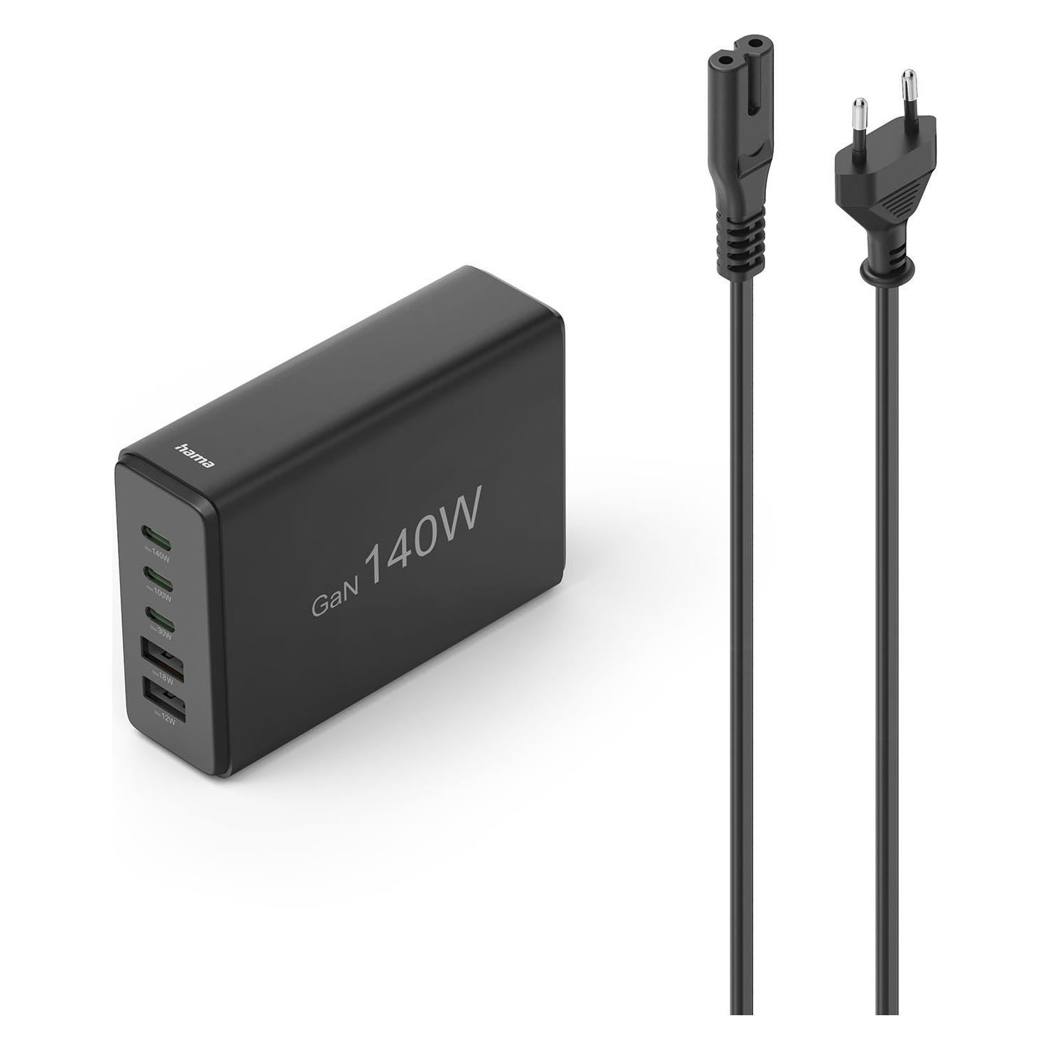Hama Ladestation (140 W, 5 Ports) (00201978)