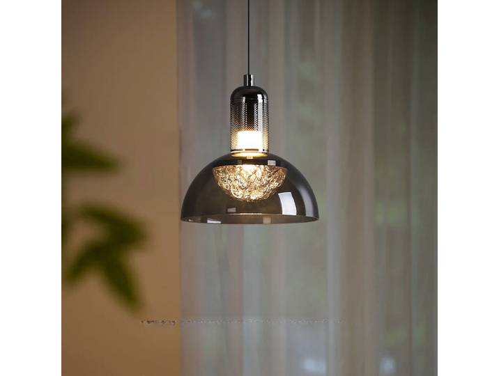 Noir moderne nouveau pendentif LED lumière chevet chambre suspension lampe décor à la maison lustre Luminaires suspension lampe salle à manger salon