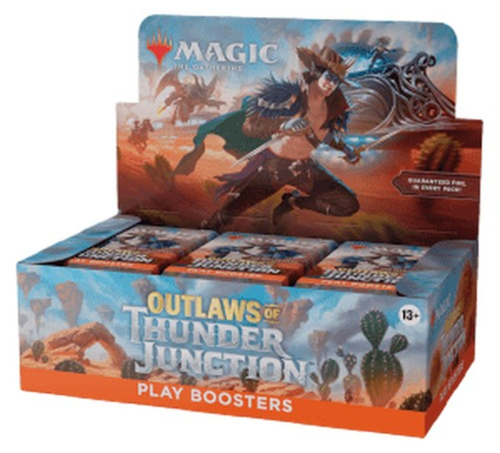 Wizards of the Coast Magic: The Gathering Outlaws of Thunder Junction Play Booster Box