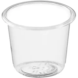 MONOUSO - Dressingbecher PLA Transparent 30ml Ø4,5cm (200 Stück)