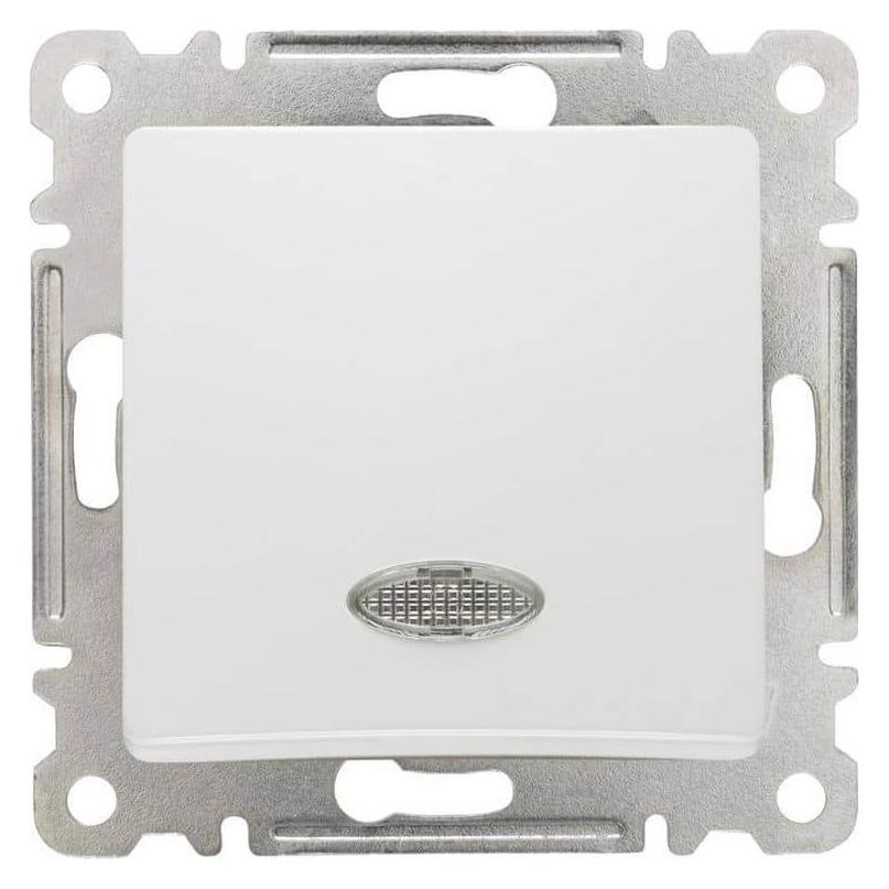 Makel Lilium Natural Modul Ein-/Ausschalter mit Beleuchtung weiss (47721532)