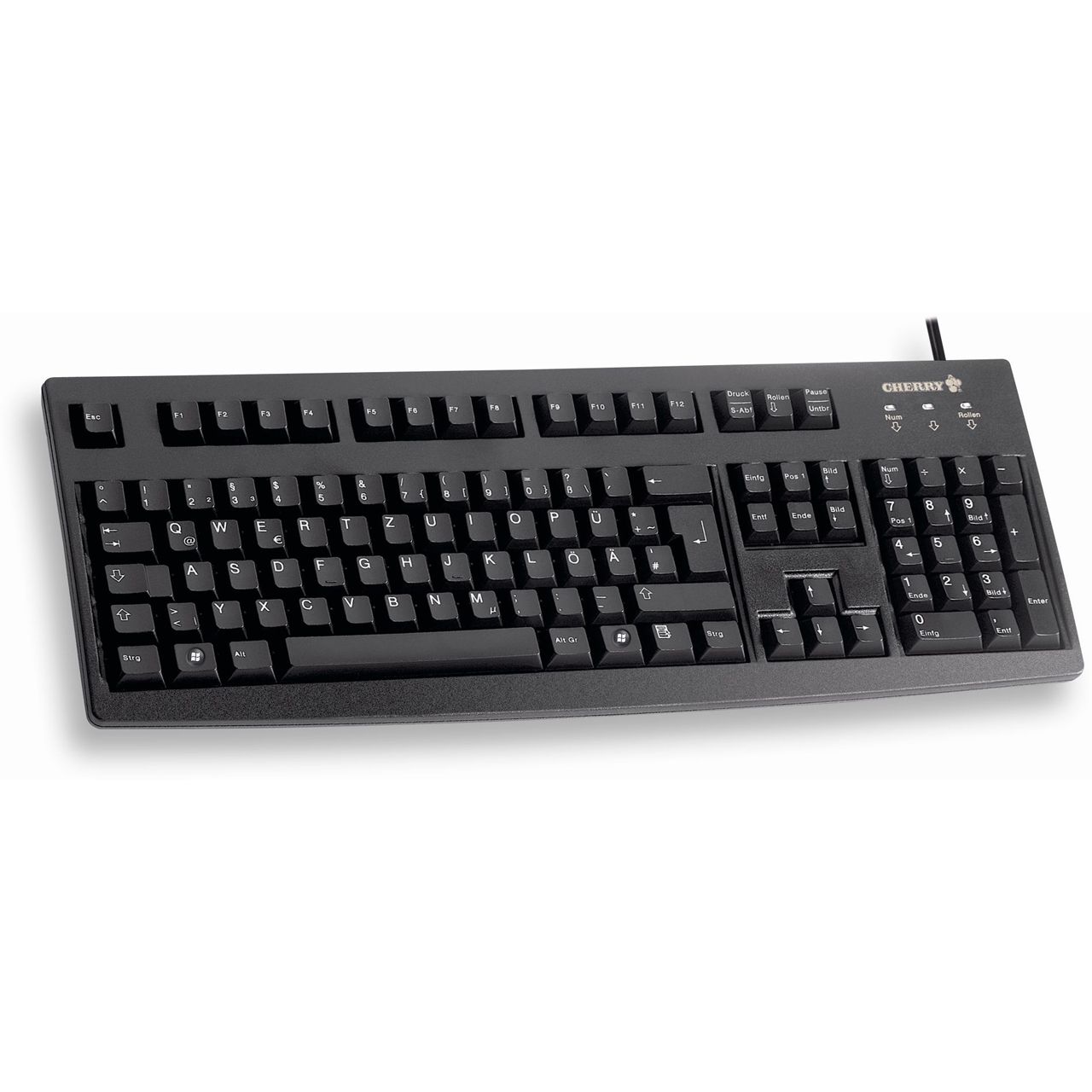CHERRY G83-6105LUNDE-2 USB Deutsch schwarz (kabelgebunden)