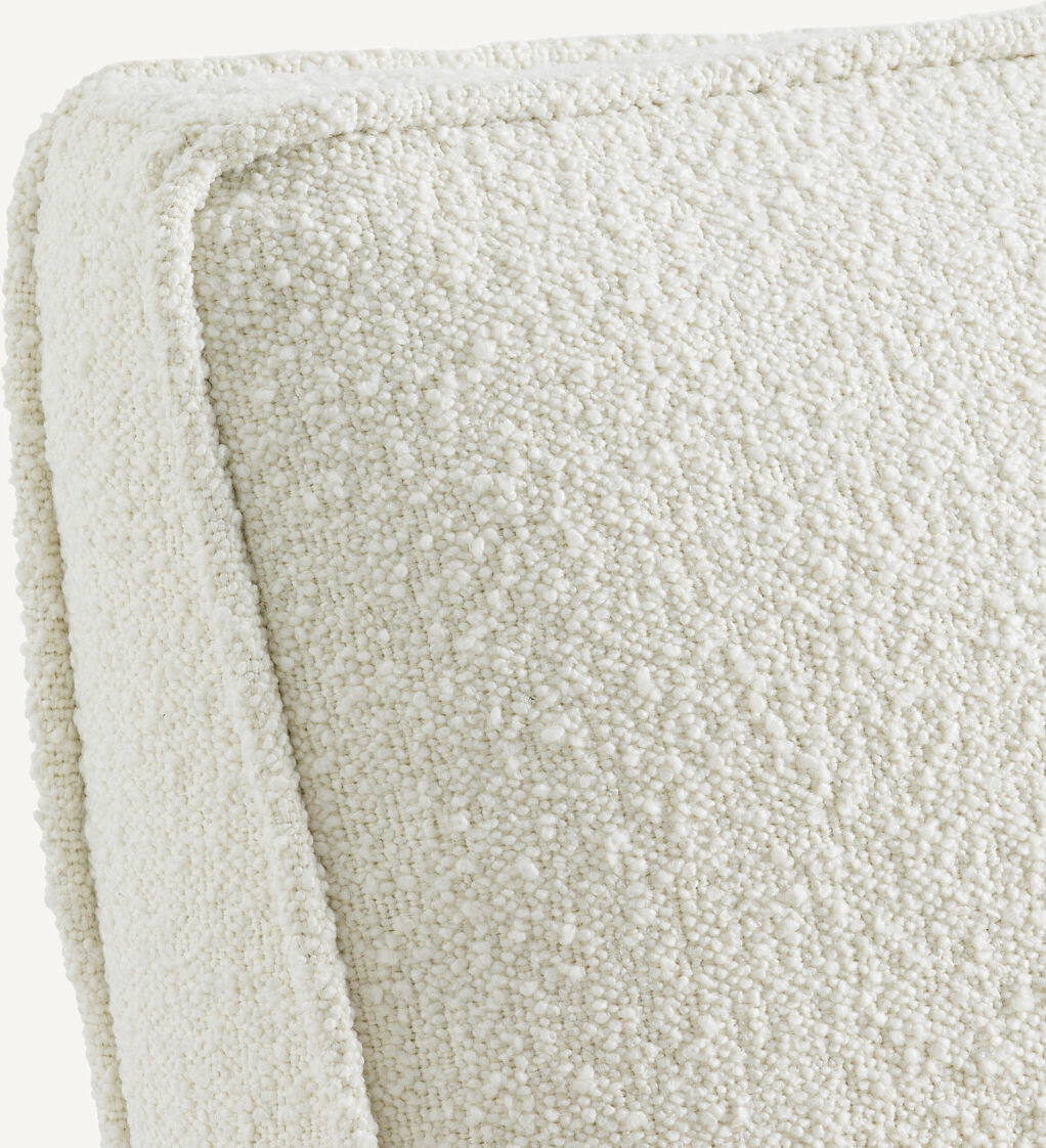 AM.PM Coussins tissu bouclette pour fauteuil Dilma