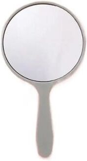 Uplift Picks Durable Round Handheld Makeup Mirror Portable Anti Fall Beauty Vanity Mirror green (l)