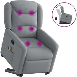 vidaXL, Sessel, Johannes (Manuelles Neigesystem mit Massage-Funktion)