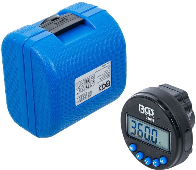 BGS Serrage angulaire numérique avec aimant ; BGS technic (72038)