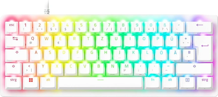 Razer Huntsman V3 Pro Mini - White - German Layout
