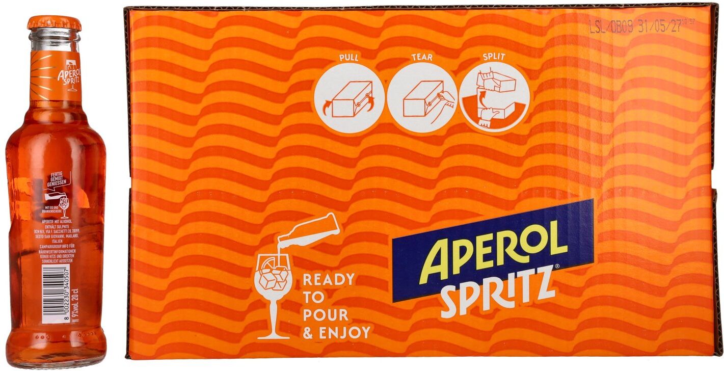 Aperol Spritz 9% Vol. 24x0,2l
