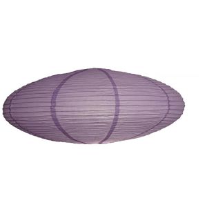Nordlux Lampenschirm Villo, oval, lila, Ø 60 cm, aus Papier