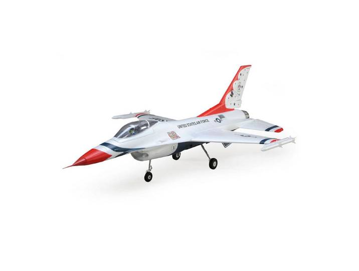 E-flite RC-Flugzeug E-flite F-16 Thunderbirds 70mm EDF Jet BNF Basic, AS3X, SAFE