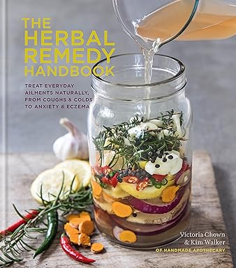 Kyle Books The Herbal Remedy Handbook by Kim Walker & Vicky Chown - Hardback - Natural Remedies for Everyday Ailments - Health & Wellbeing Gift Book