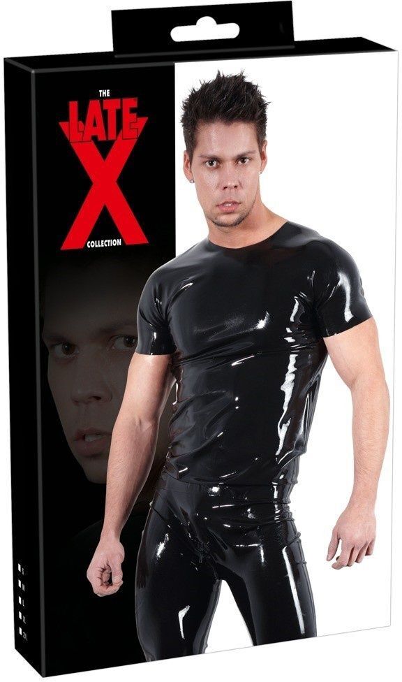 Late X Tee Shirt en Latex