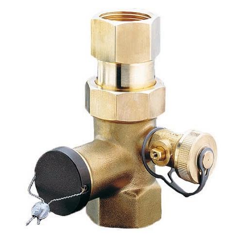 Oventrop OV Kappenventil Expa-Con PN 10, Messing DN 20, Rp 1Zoll (1089008)