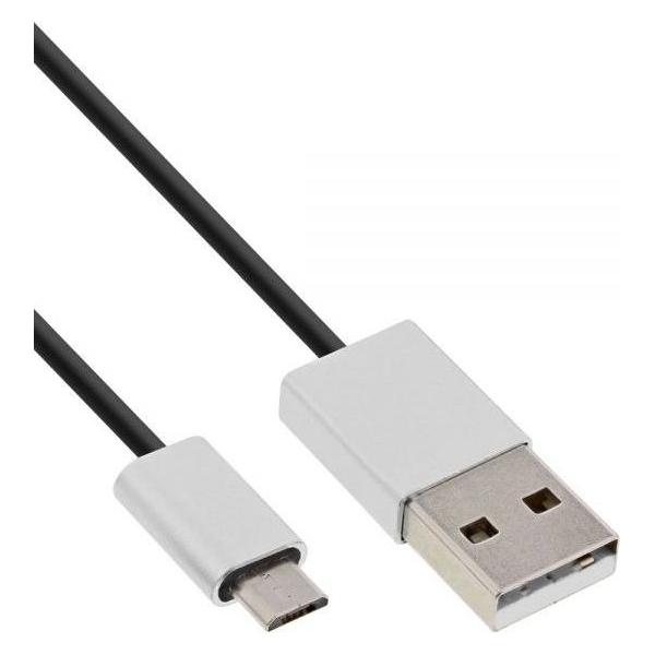 InLine Micro-USB 2.0 Kabel (2 m, USB 2.0) (31720I)