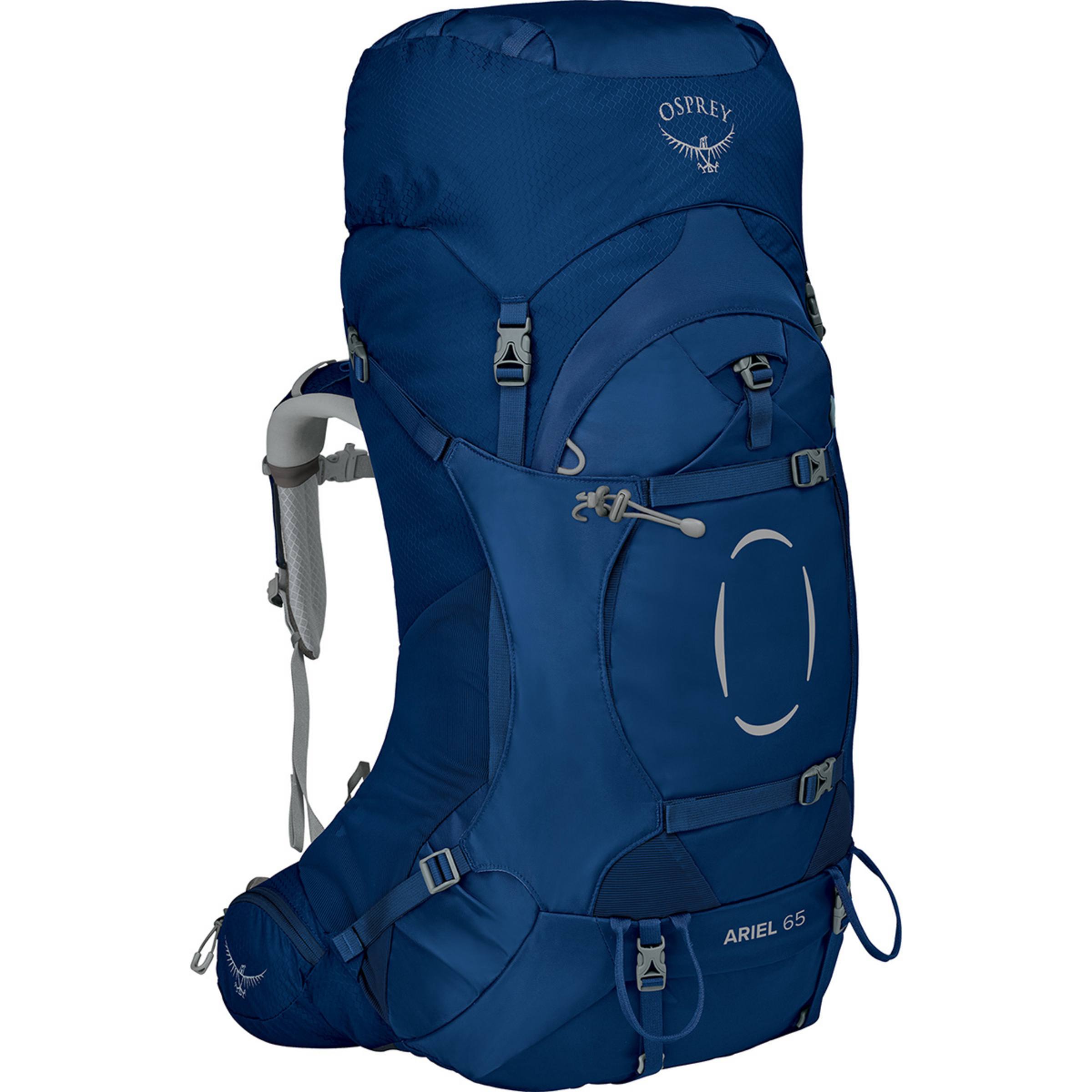 Osprey Ariel 65 Damen Trekkingrucksäcke blau Größe 65L | XS-S Trekking Wasserabweisend