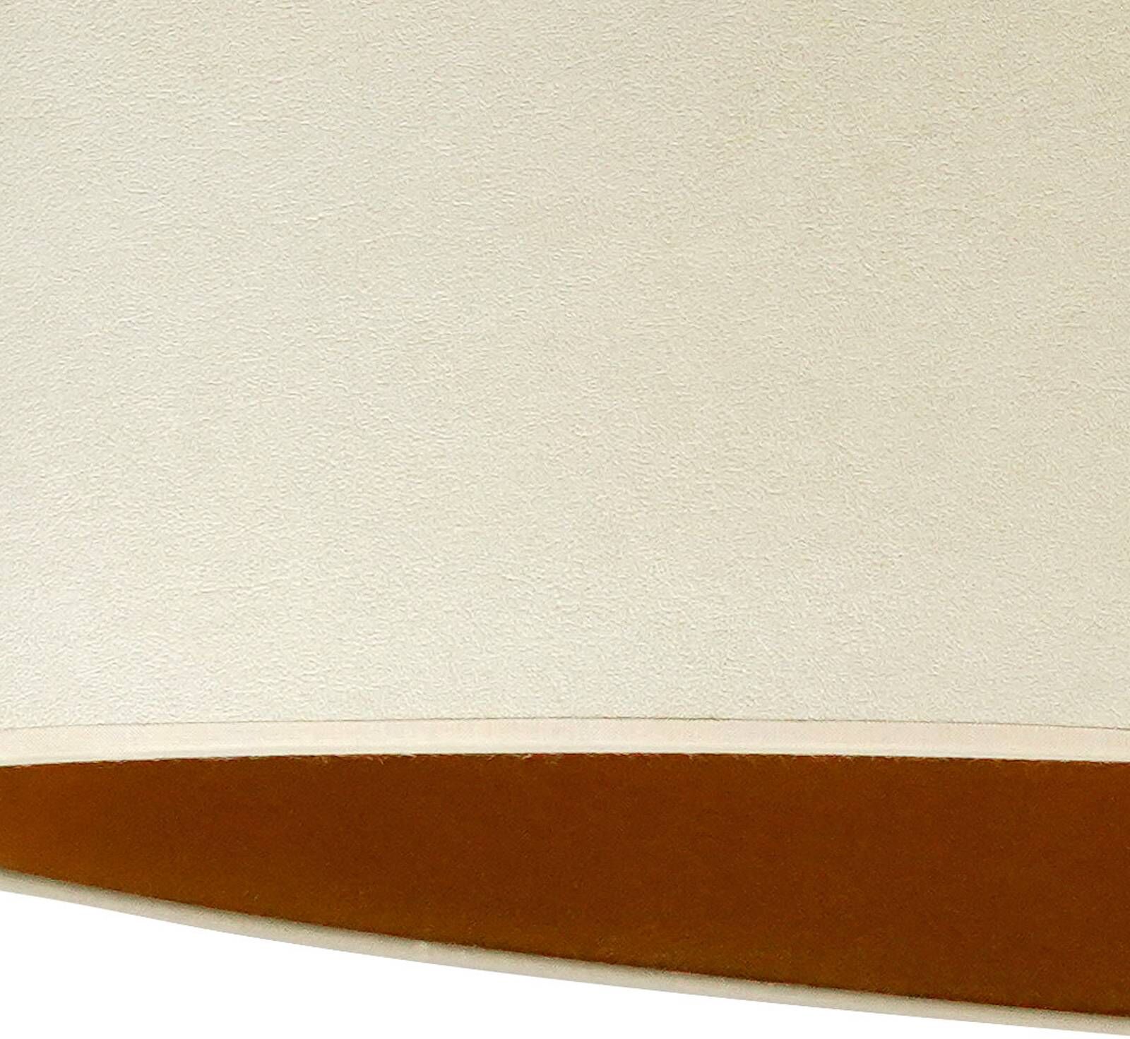 Deckenlampe Idun Duolla, dimmbar, creme / amber, für Wohn- / Esszimmer, Modern, Deckenlampe