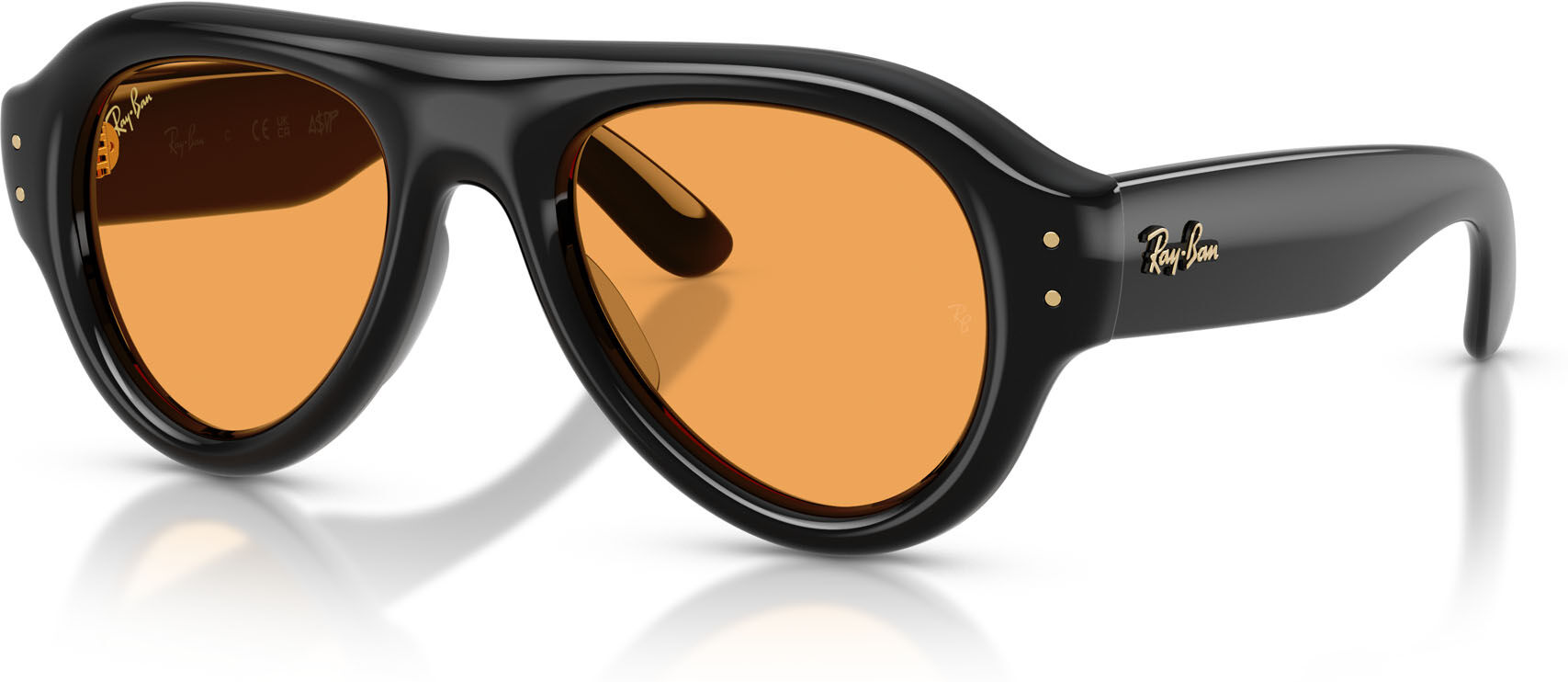 Sonnenbrille Ray-Ban Aviator Puffer RB 4925 (601/7) Damen