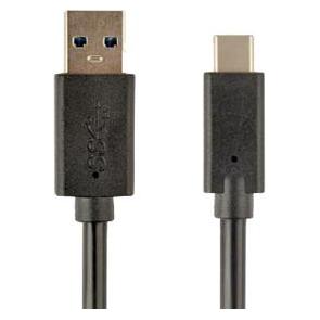 Hamlet XCU3A-UC31-MM10 USB-Kabel 1 m USB 3.2 Gen 1 (3.1 Gen 1) USB C USB A Schwarz (1 m, USB 3.2 Gen 1) (XCU3A-UC31-MM10)
