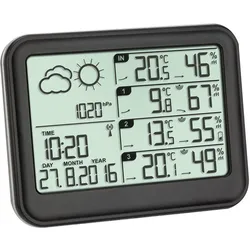 TFA® VIEW 35.1142.01 Wetterstation schwarz