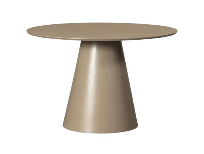 WOOOD Jorre Esstisch Ø120 cm MDF Militärbraun