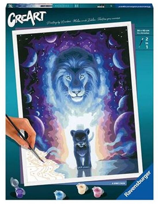 Ravensburger CreArt - 30*40cm - Lion - Jojoesart edition
