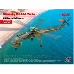 ICM Sikorsky CH-54A Tarhe, US Heavy Helicopter (100% new moulds)