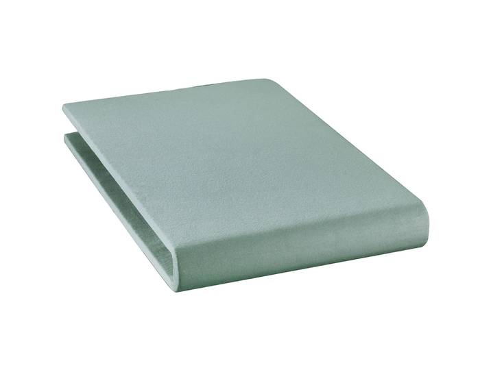 Fixleintuch Rahel Grün Baumwolle 160 x 200 cm - Material: Bio Baumwolle