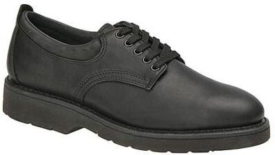 Work America Men's Steel Toe Work Oxford Shoes - 7 Black Oxford E4