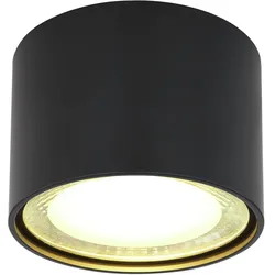 Globo Lighting Deckenleuchte Metall schwarz SERENA - D/H ca. 11.30x8.00