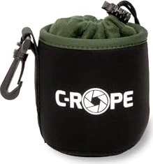 C-ROPE Objektivbeutel V2 Schwarz Variation: S 10x9cm retail