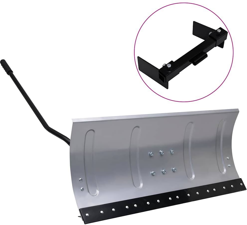 vidaXL Pare-neige pour tondeuse à gazon avec adaptateur 100 cm