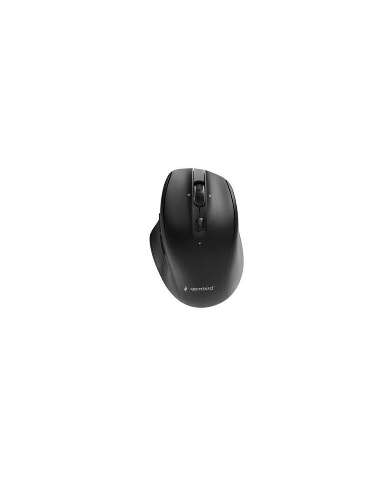 Gembird Dual-mode Ergo 6-button wireless mouse - Ergonomische Maus (Schwarz)