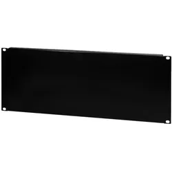 LogiLink 19" Geschlossenes Blindpanel 4HE schwarz Blende Abdeckung Leerfeld Verteiler