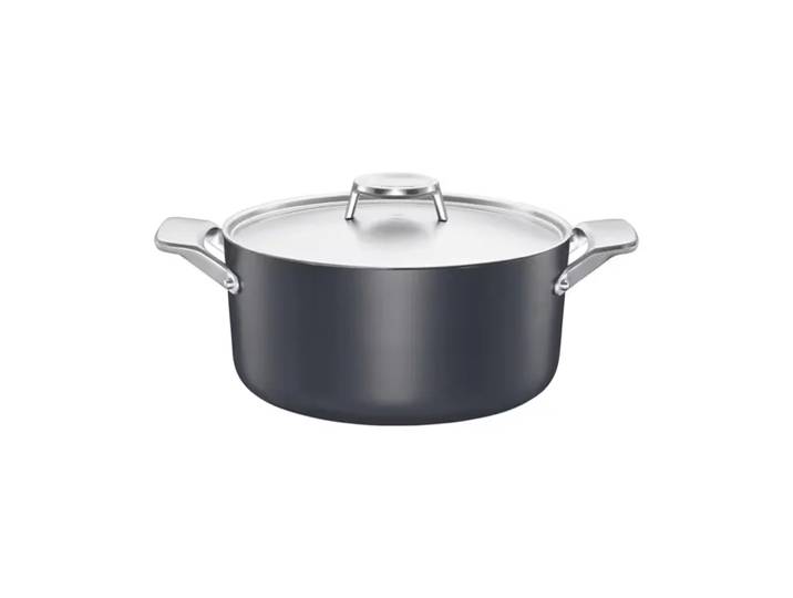 Fiskars Cocotte avec couvercle Taiten 3,5 l Noir