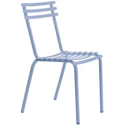 Stapelstuhl Flower Ethimo hellblau, Designer Ethimo Design Studio, 45x85x52 cm