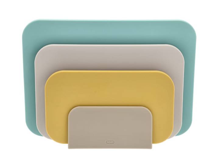Ensemble de 3 planches à découper en polyéthylène mix couleurs