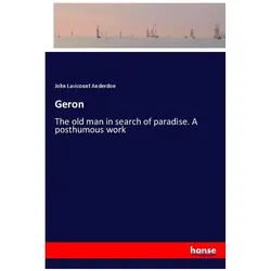 Geron, Belletristik von John Lavicount Anderdon