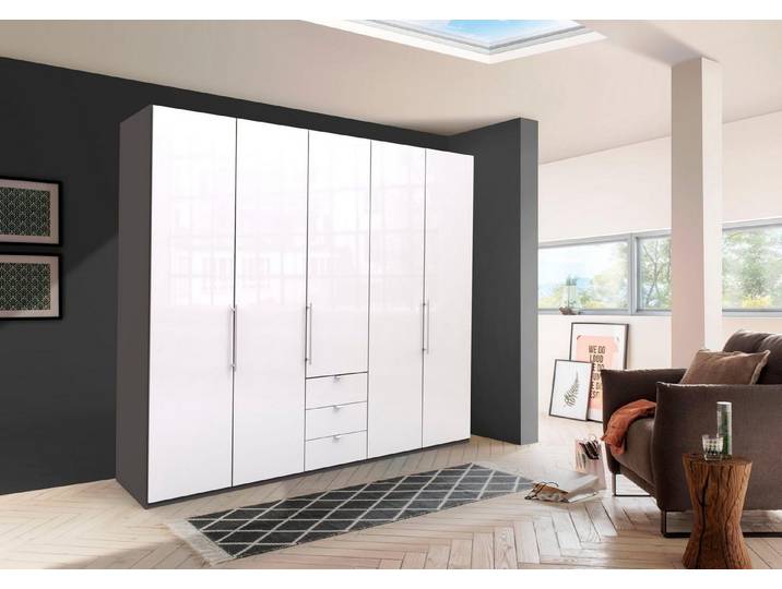WIEMANN Kleiderschrank Loft Glasfront