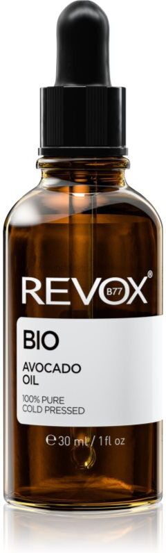 Revox B77 BIO Avocado Oil 100% Pure organic avocado oil with nourishing and moisturising effect 30 ml