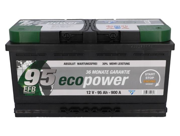 Cartec Autobatterie ECO Power EFB 95 Ah