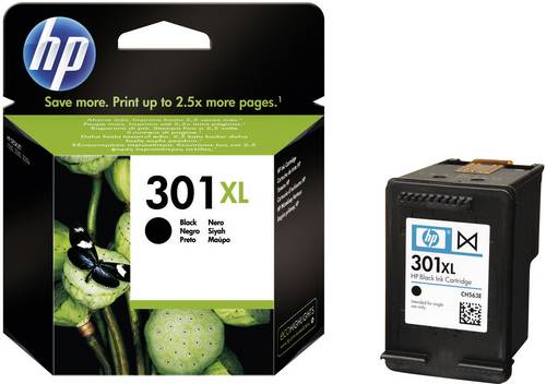 HP 301XL Druckerpatrone Original Schwarz CH563EE Tinte